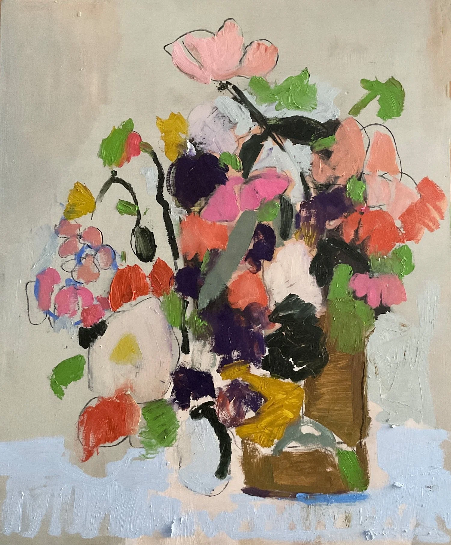 Clementine, Öl auf Paneel, 40 x 50 cm, 2026 SOLD