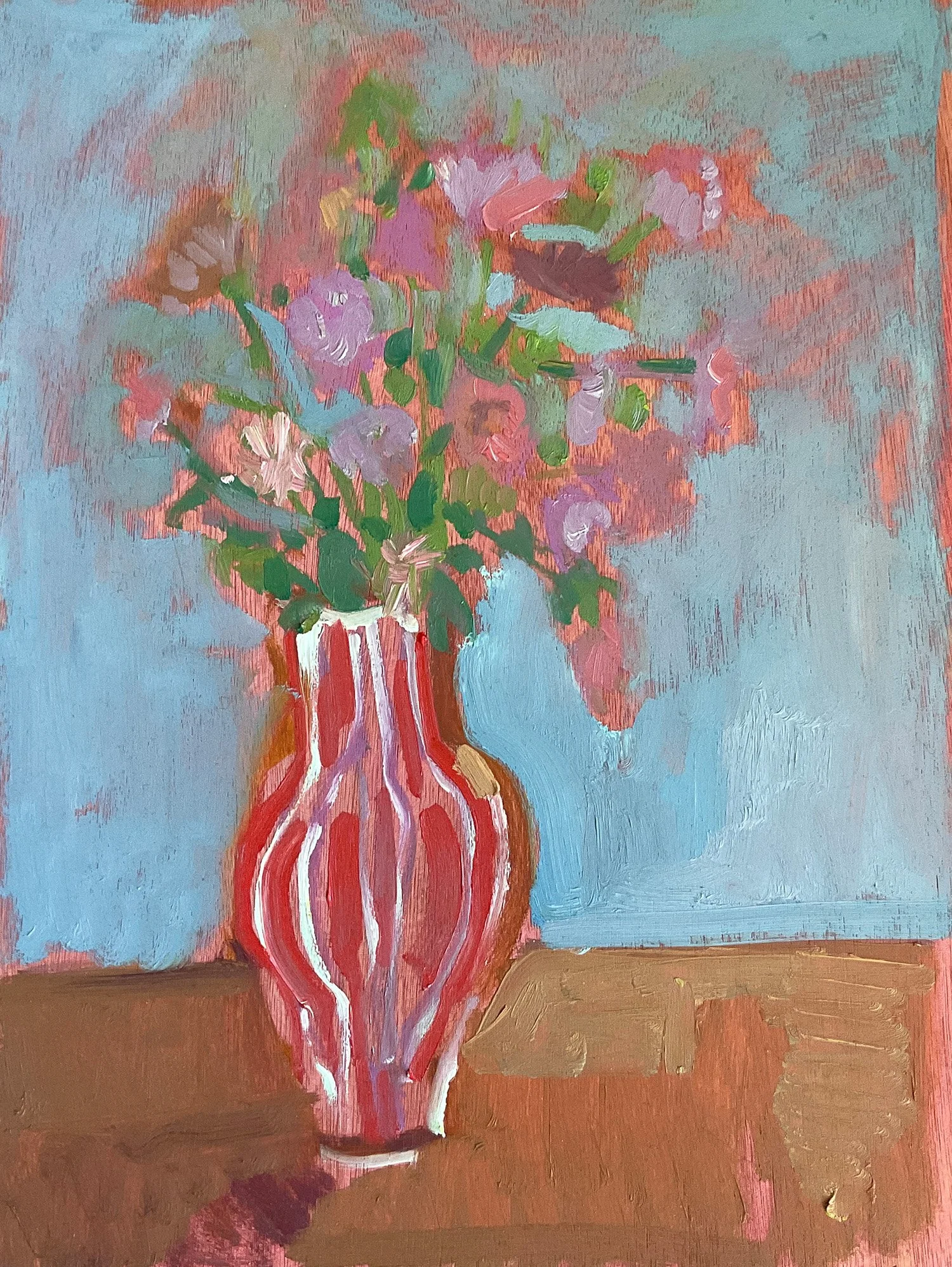 Caroline, Öl auf Bord, 12 x16 inches, 2025