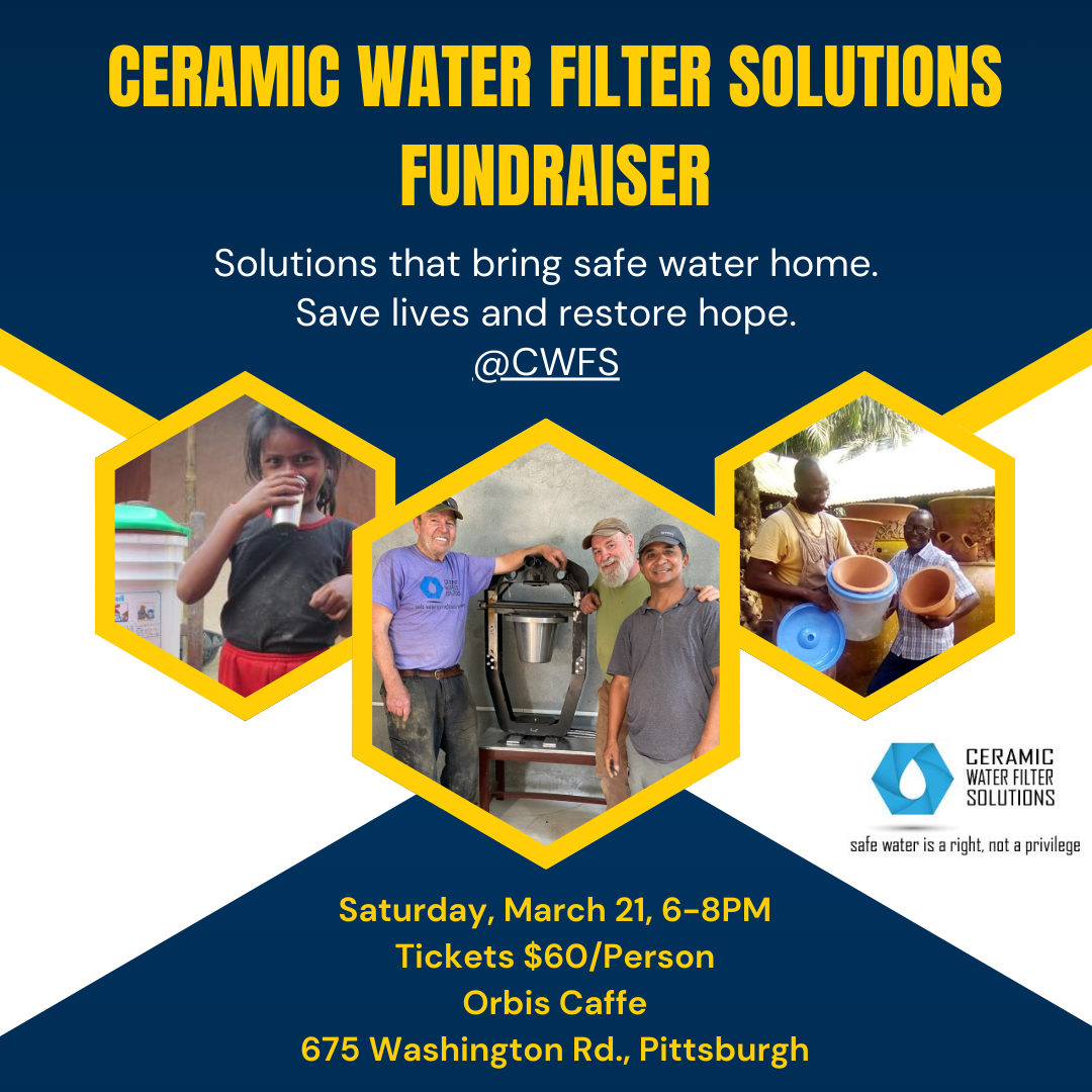 Ceramic Water Filter Solutions Fundraiser