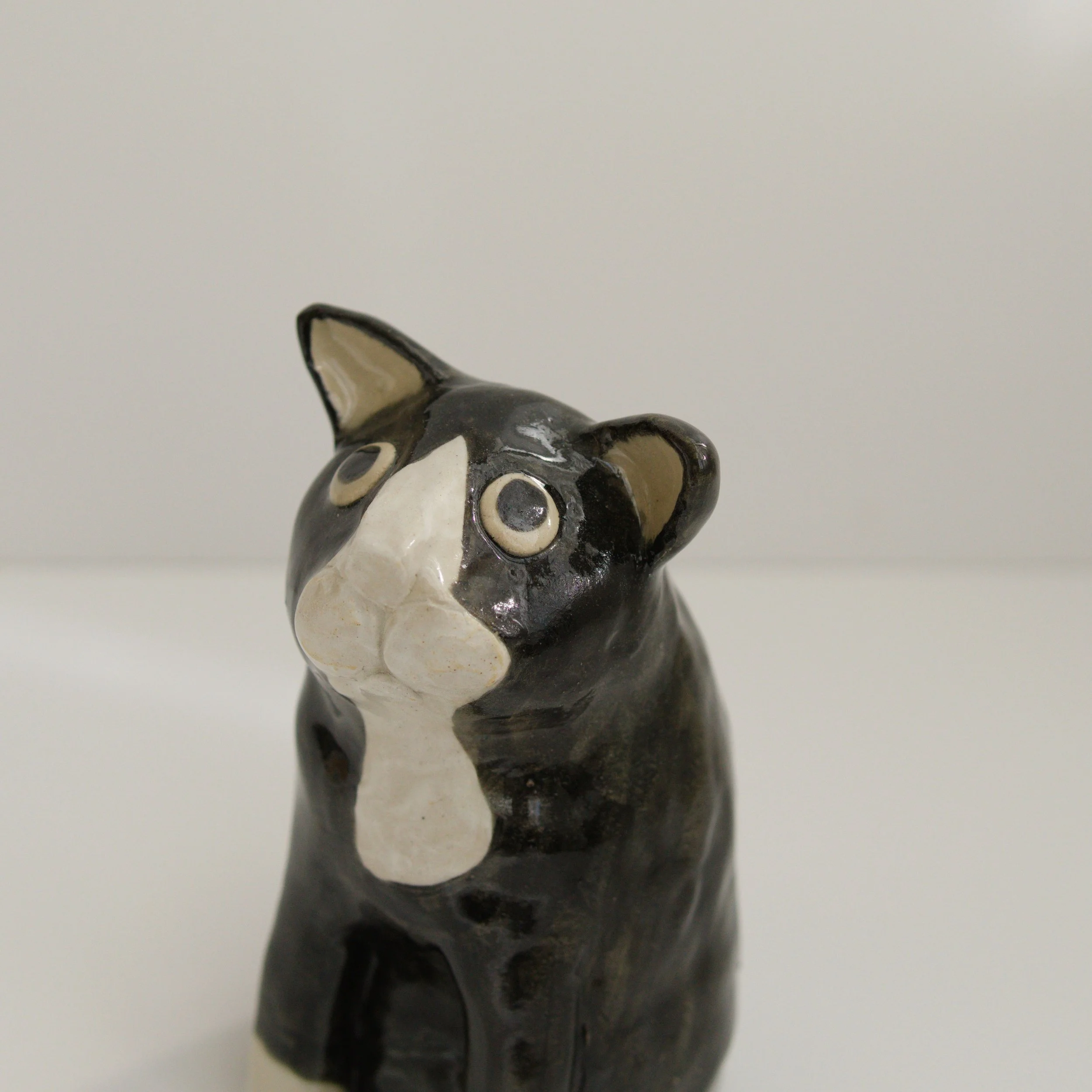 Cat vase (Tuxedo)