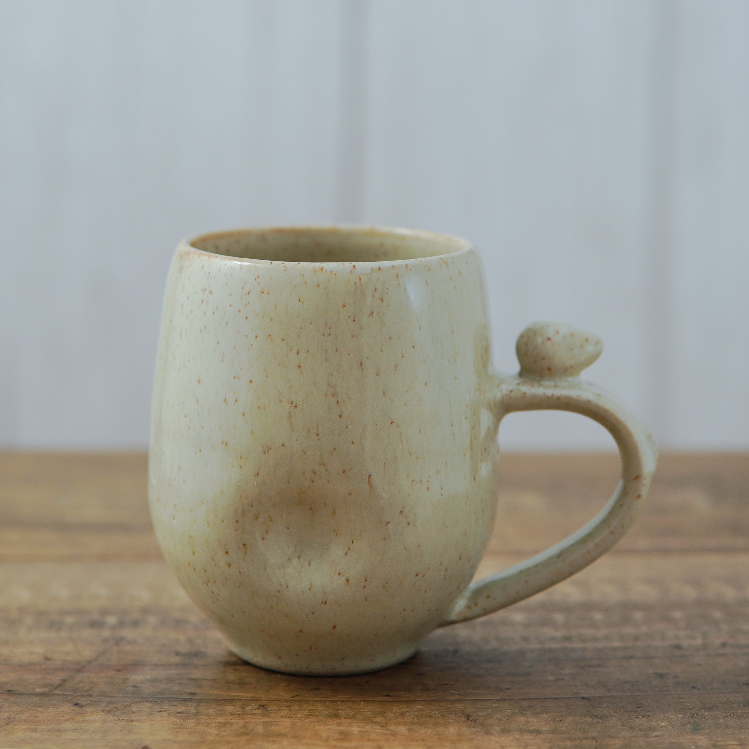 Nyanko Mug (Custard Shino)