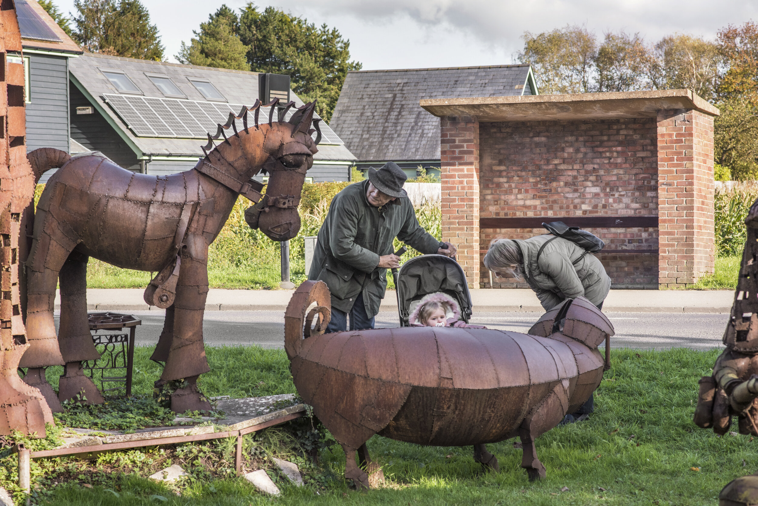 7 Sculpture Garden - Histon - Cambridgeshire - Tony Hillier - The Keepers Project - David Clegg -Thierry Bal.jpg