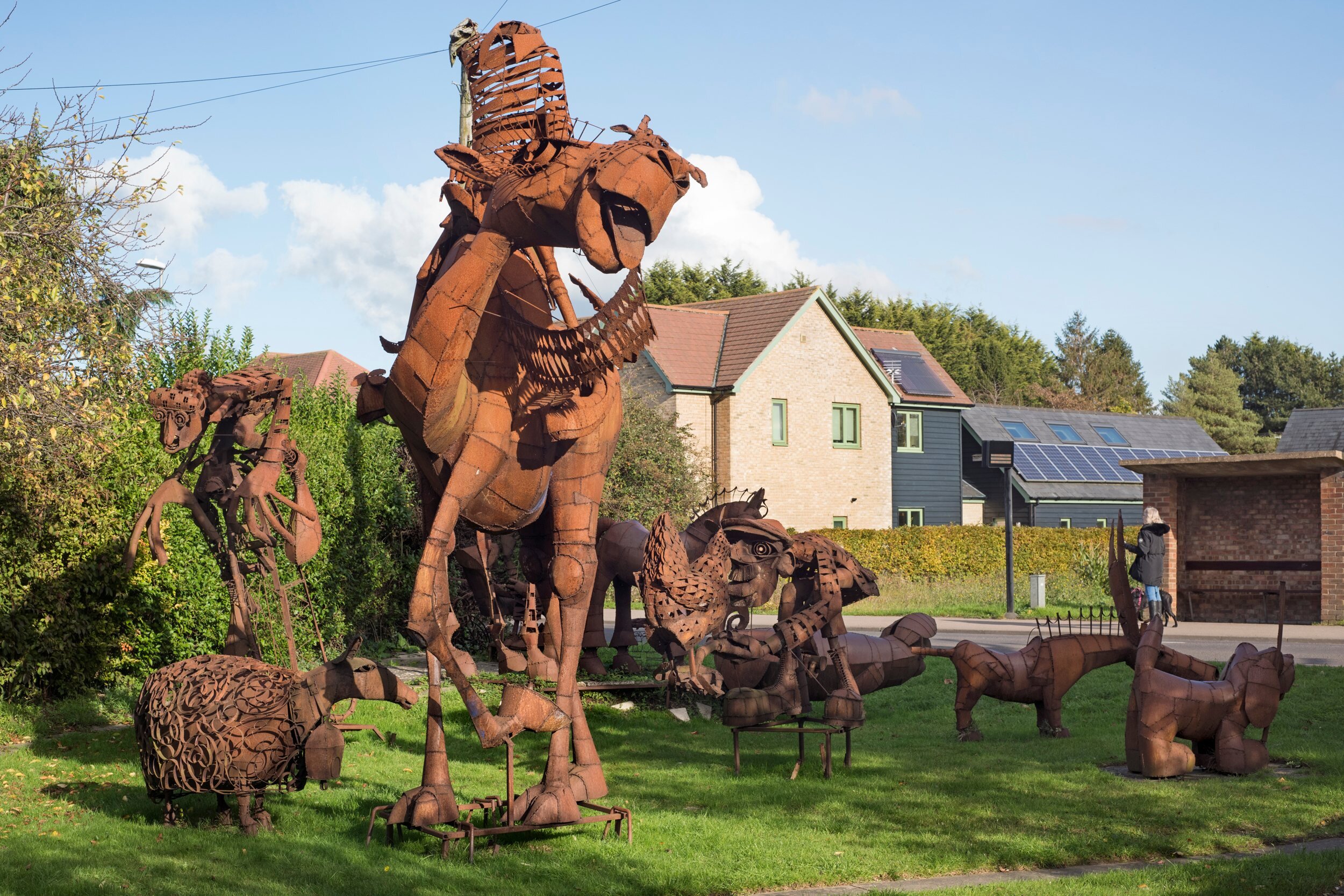 3 Sculpture Garden - Histon - Cambridgeshire - Tony Hillier - The Keepers Project - David Clegg -Thierry Bal.jpg