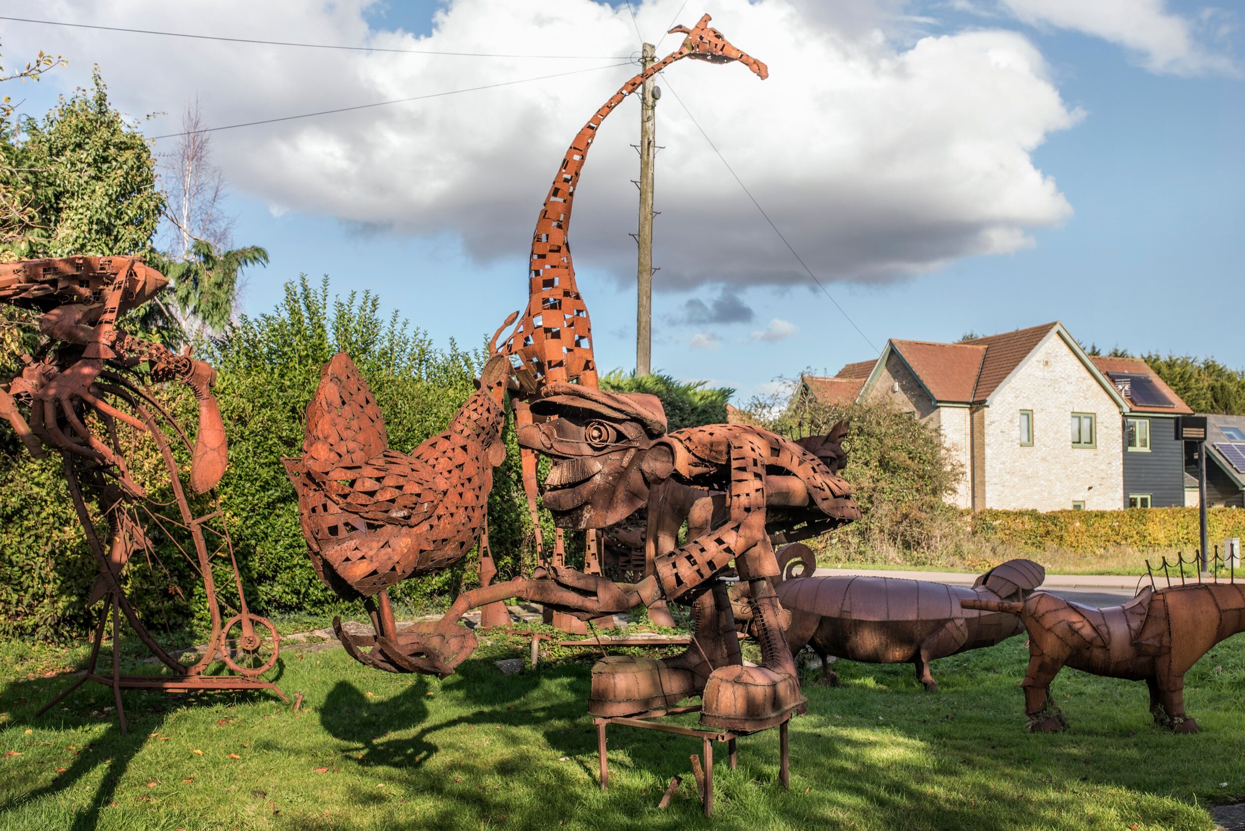 4 Sculpture Garden - Histon - Cambridgeshire - Tony Hillier - The Keepers Project - David Clegg -Thierry Bal.jpg