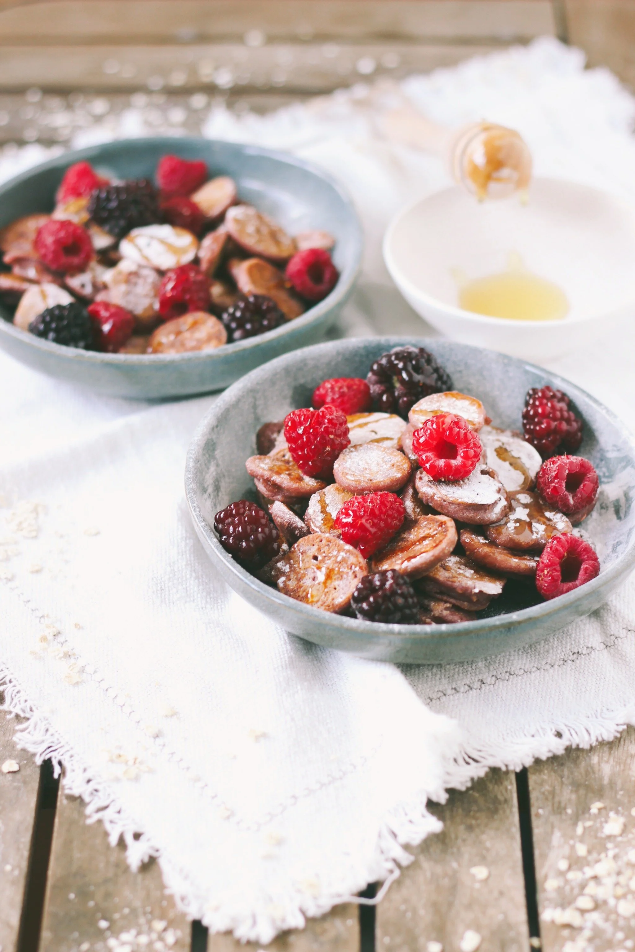 Frambozen pancake cereal