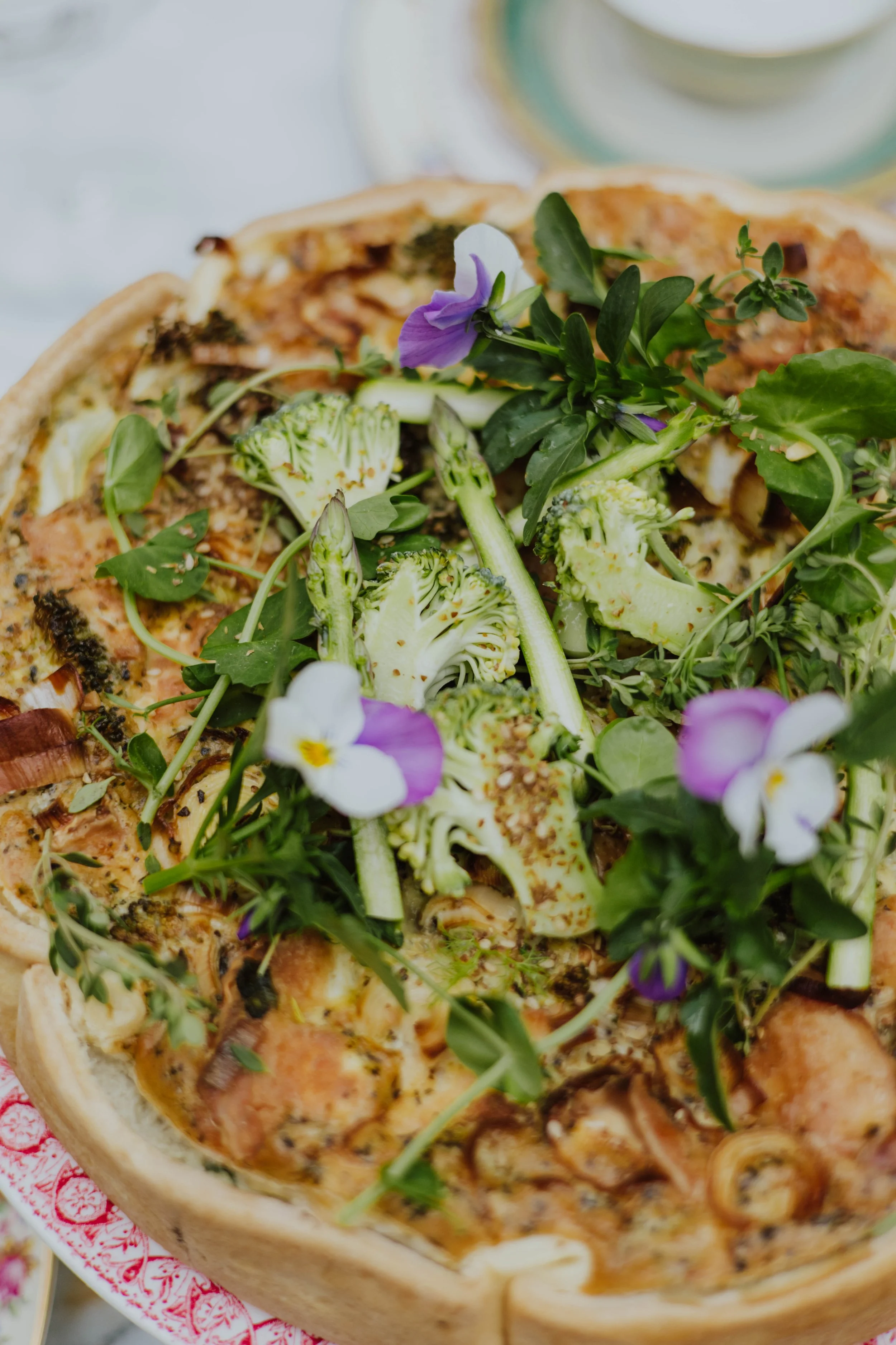 Hartige taart recept, vegetarisch
