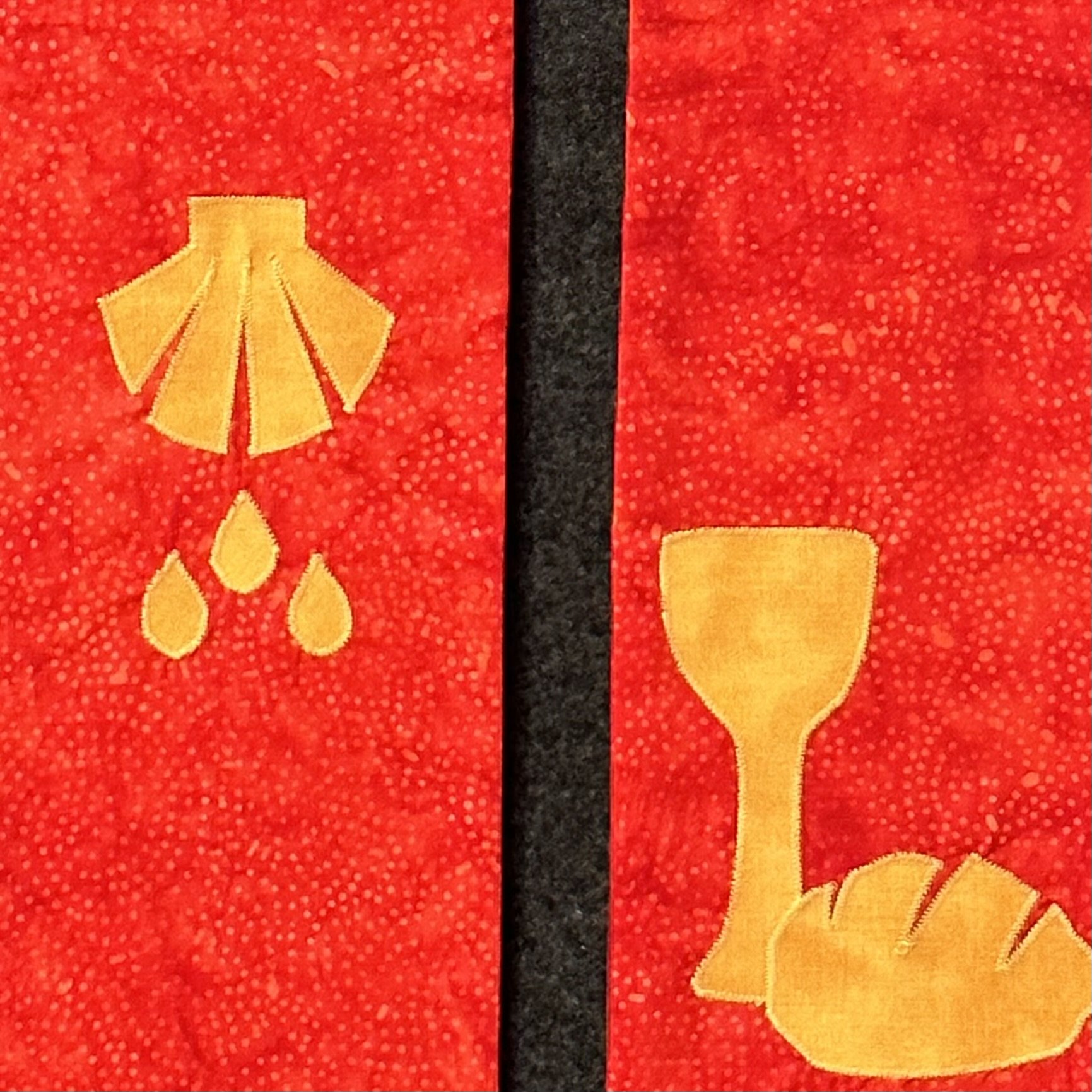 Embrace the vibrant spirit of ordinations with our stunning red stoles. Each stitch speaks of dedication, passion, and a journey of faith. Explore the richness of tradition and celebration with Carrot Top Studio's collection. 

#OrdinationStoles #Fai