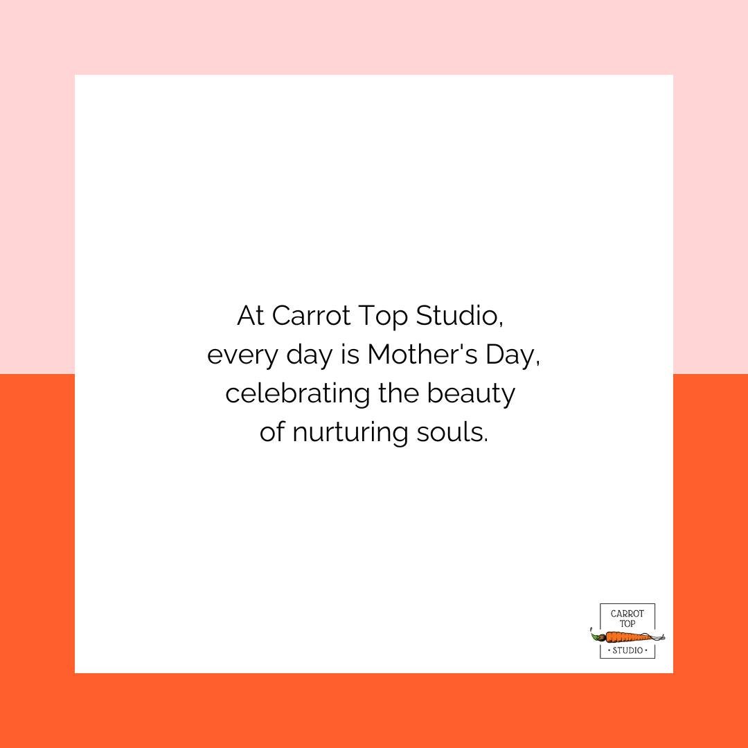 Join us in celebrating the spirit of motherhood every day at Carrot Top Studio. Our creations are a tribute to the love, care, and strength that mothers embody. Explore our collection and find the perfect gift to honor the mothers in your life. 💐 

