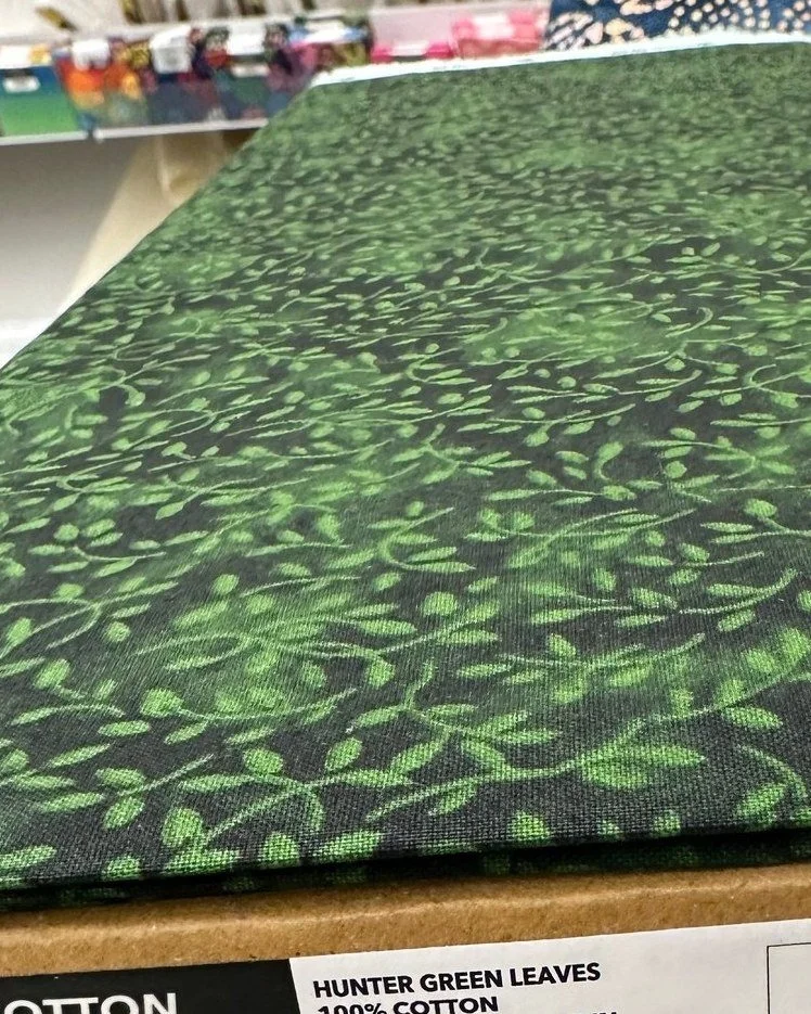 A color post. A bolt of green fabric for Ordinary Time: steady, growing, faithful. This is the color of showing up, week after week, and finding beauty in the ongoing story.

#CarrotTopStudio #OrdinaryTime #FaithInColor #LiturgicalColor #GreenSeason 