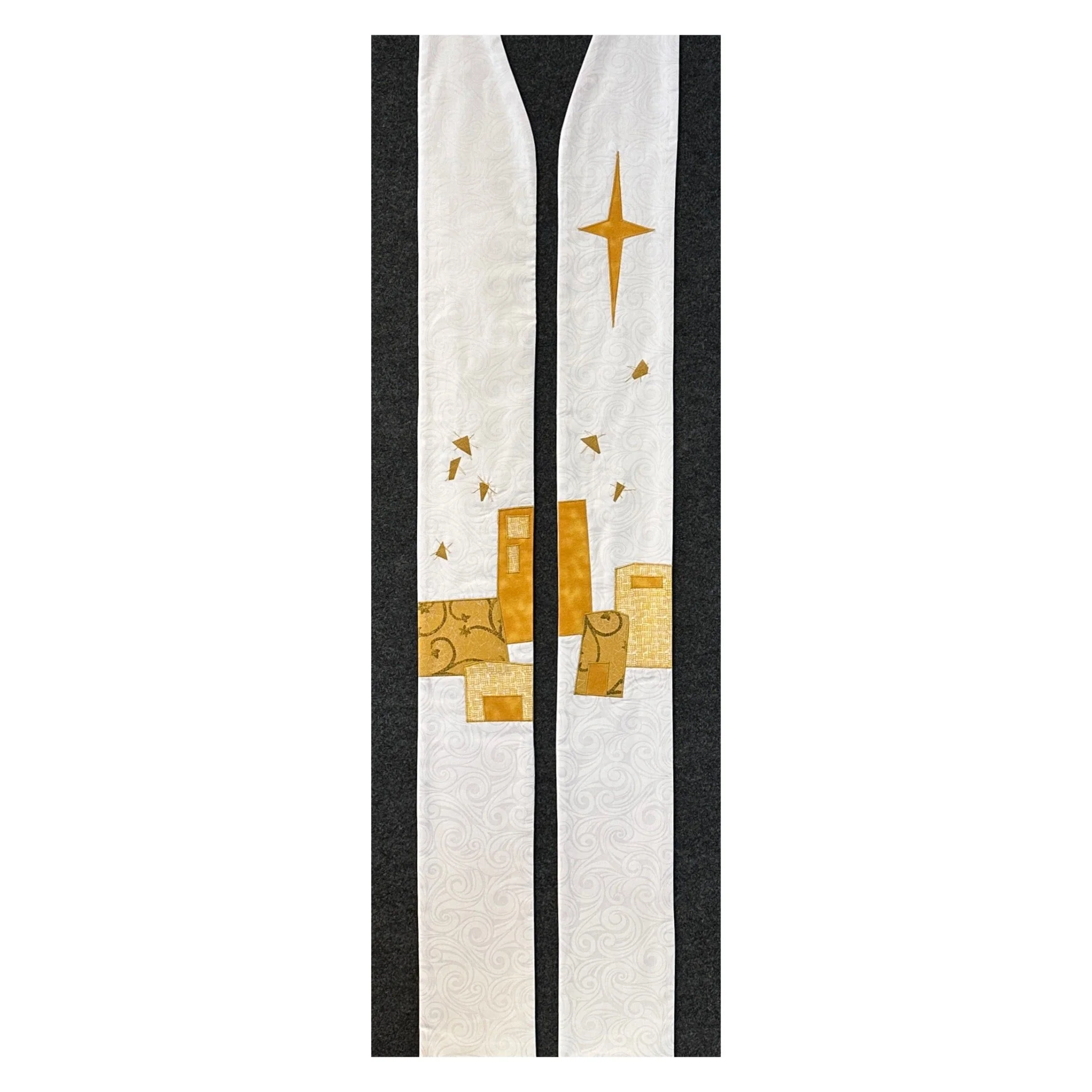 Christmas stoles | clergy stoles | pastor stoles — Carrot Top Studio