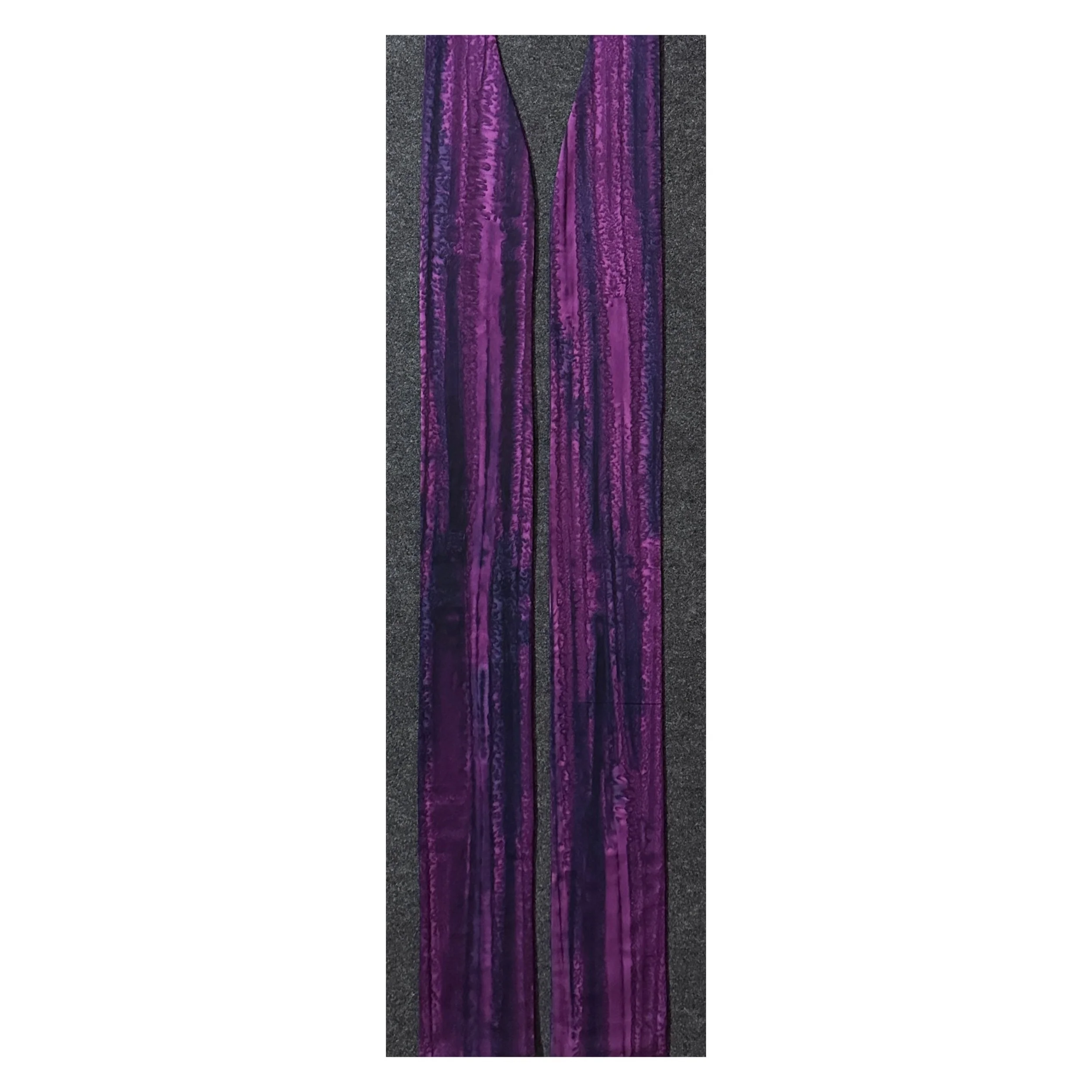 #849 Lent clergy stole - Striped journey stole