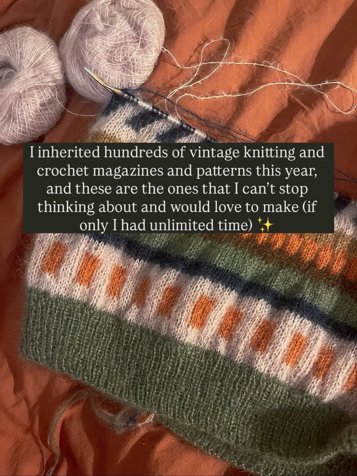 Over the last year or so I have been lucky enough to inherit hundreds of vintage knitting and crochet patterns from family and friends, and honestly this is just a handful of the ones that I wish I had the time to make.
The construction of a lot of