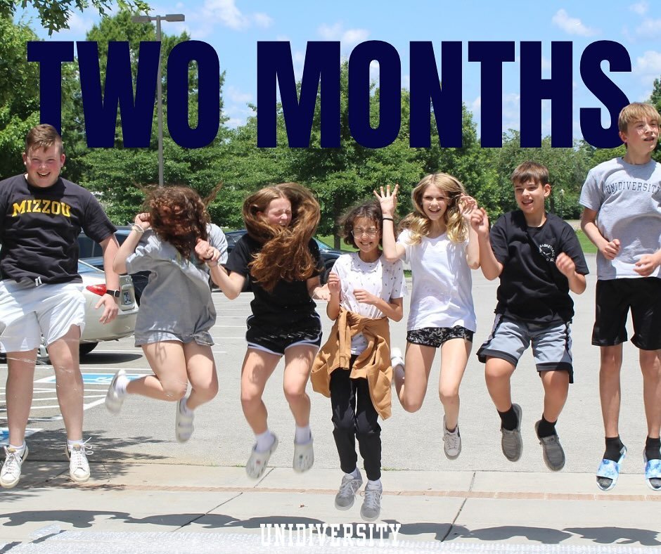 WE ARE JUMPING FOR JOY BECAUSE WE ARE ONLY TWO MONTHS AWAY FROM THE BEST WEEK OF THE SUMMER!! See you so soon UniD! Stay tuned for more announcements and fun surprises🤪🥳😎
