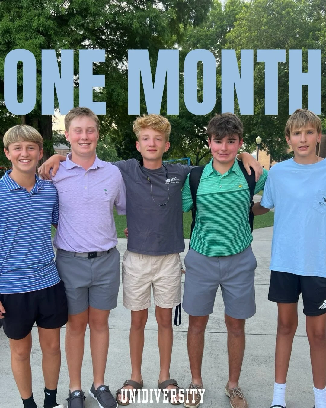 LOCK IN BECAUSE WE ARE ONLY ONE MONTH OUT!!! We cannot WAIT to see you oh so soon UniD!🎉🥳🤩🤸🏽&zwj;♀️🔥
