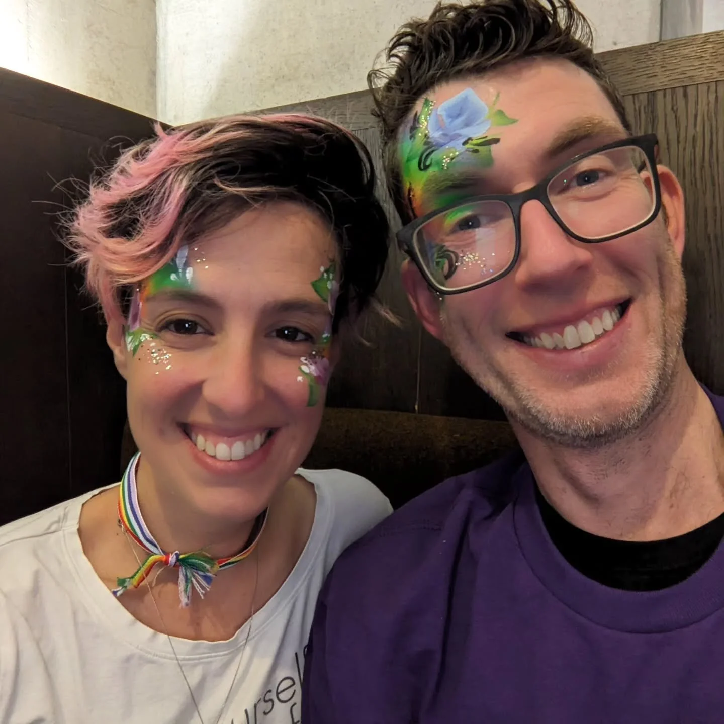 Happy pride day! (In Belfast we have celebrated today!).

We went as a family, we applauded, we danced, we cheered, we shouted. 

I cried twice. I couldn't really tell if it was sadness or happiness, probably a mix of both. Seeing the diversity and s