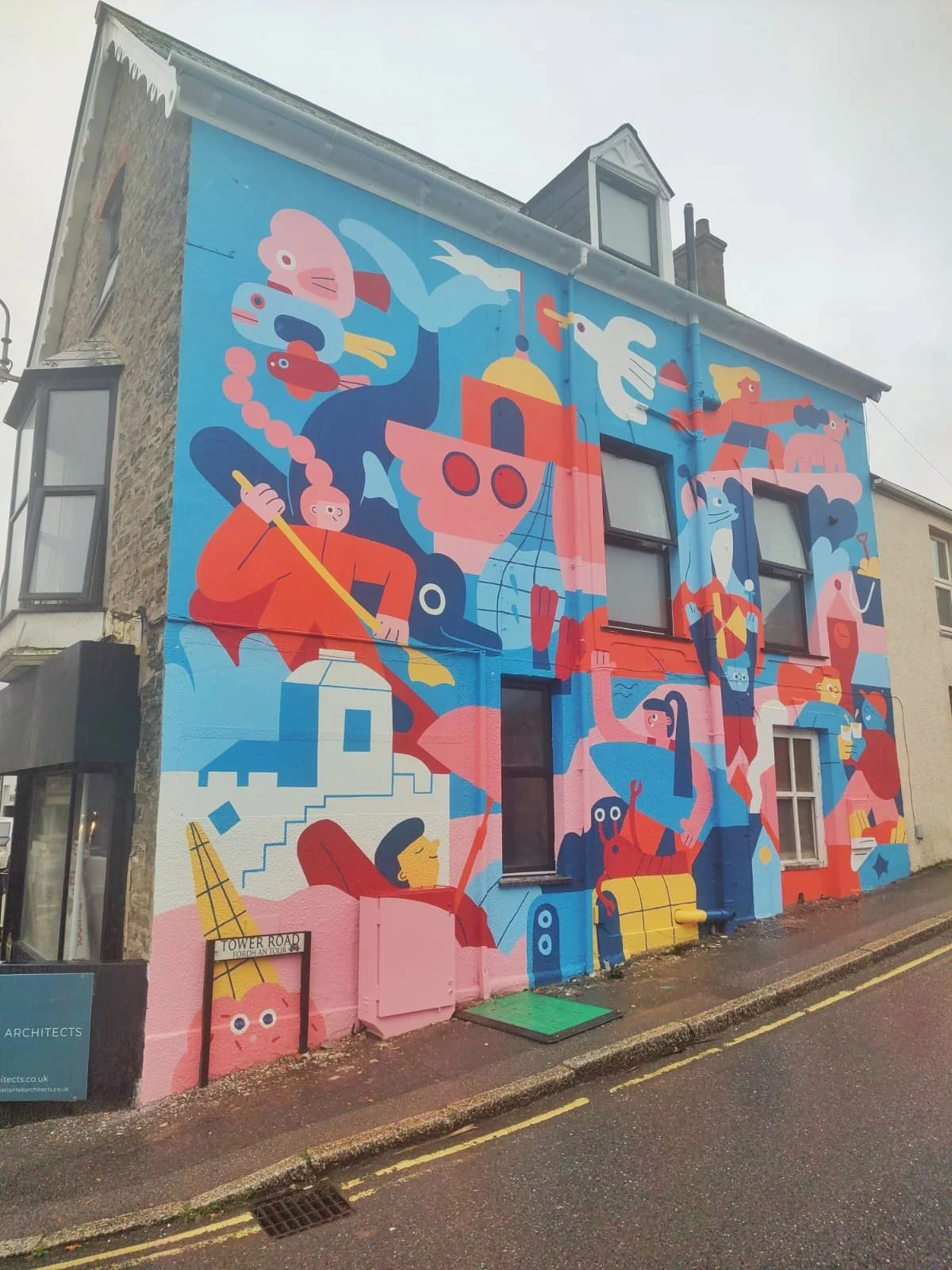 Newquay Mural