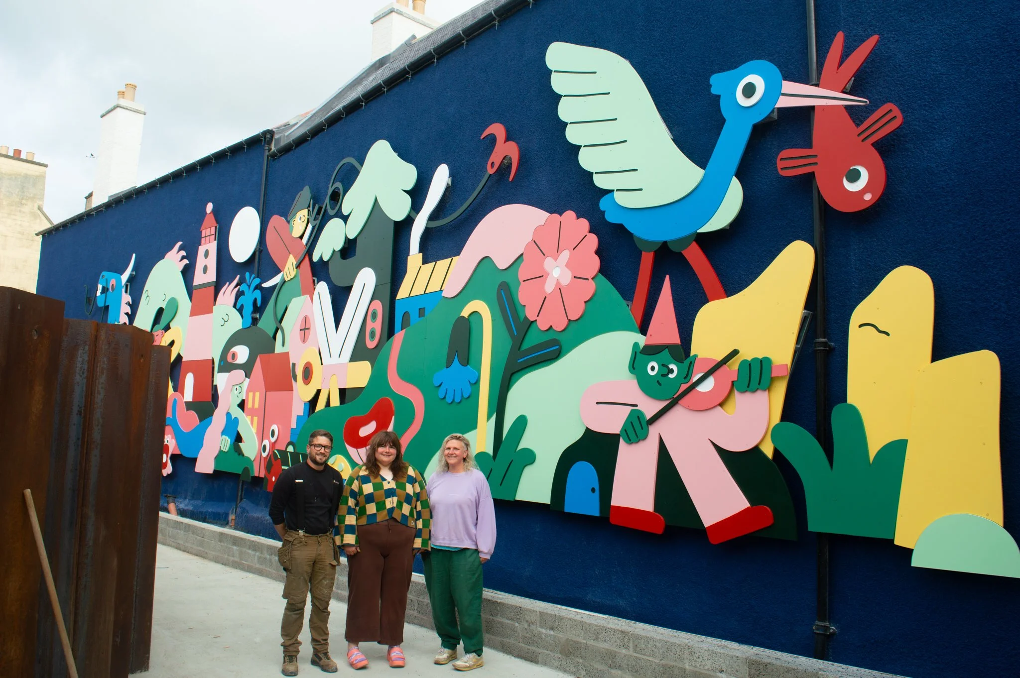 Garden Square Mural- Orkney