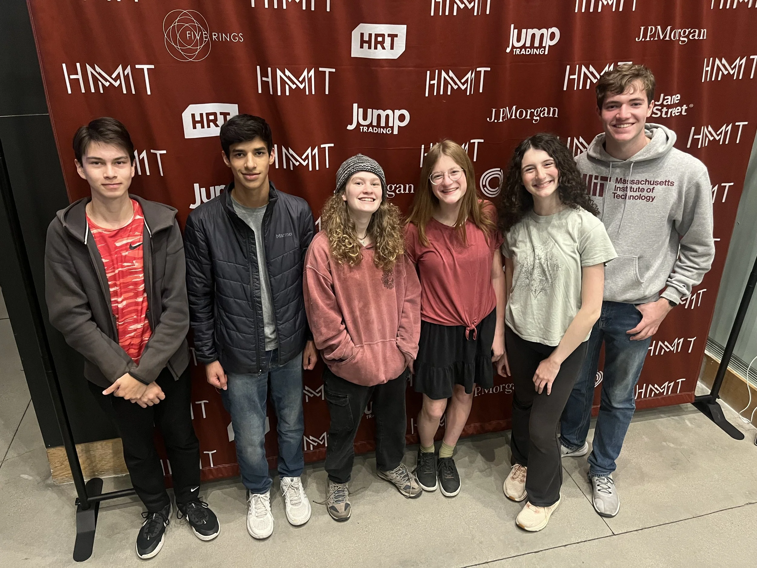 SWW Math Club Participates in Prestigious Harvard/MIT Math Tournament