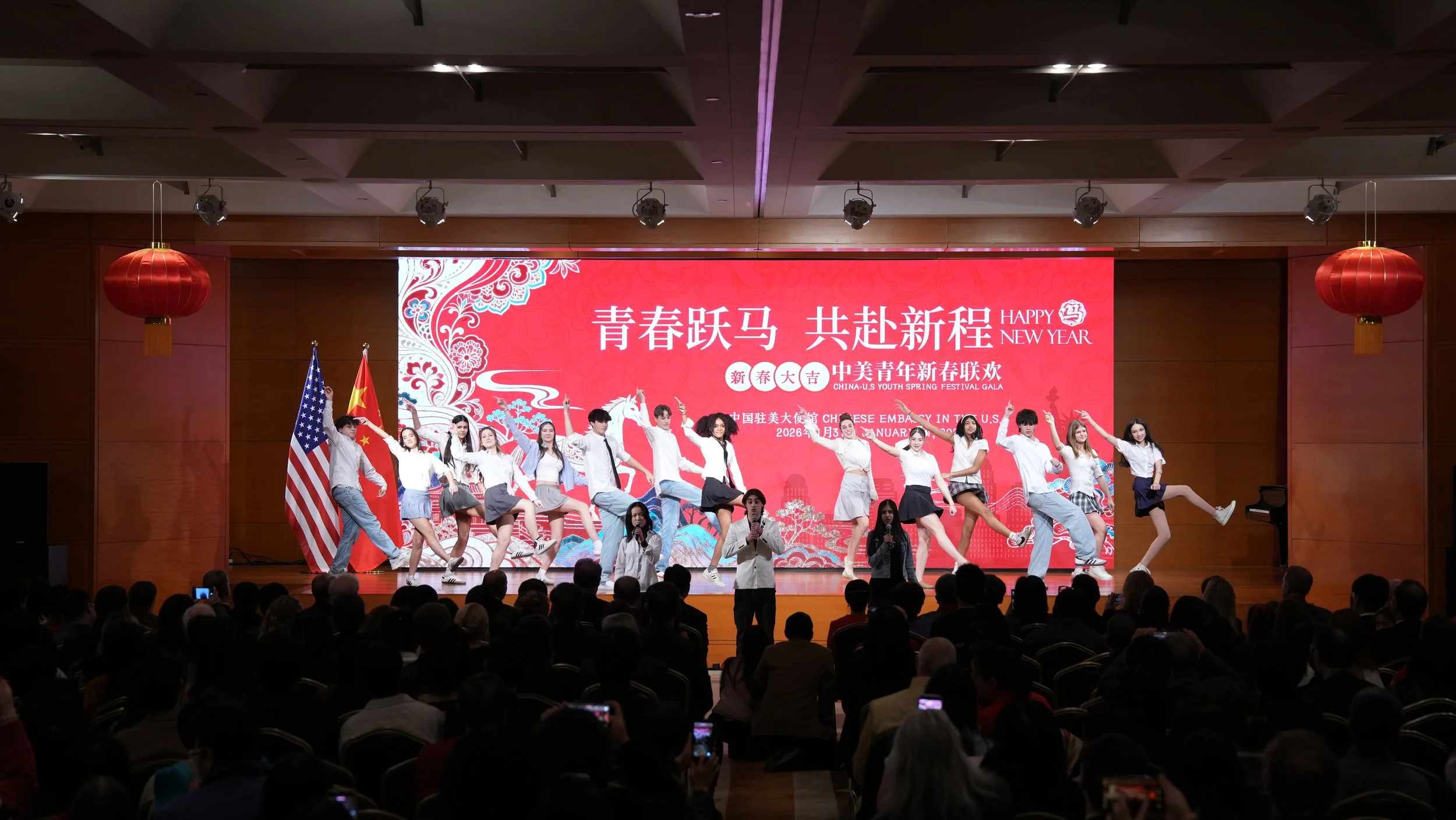 SWW Students Shine at the Embassy New Year Gala