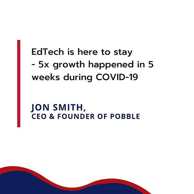 Jon Smith, Co-Founder &amp; CEO of Pobble (Edtech) @pobble on the latest episode of @ride_it_out_lbs