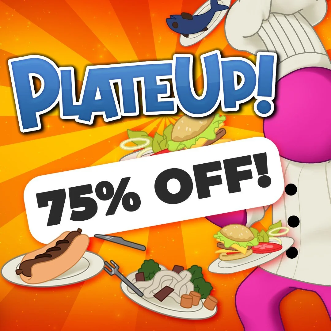 We've got another biggest ever discount in the house!

It's time to grab your friends and conquer the roguelike restaurant world in PlateUp on Steam 🧑&zwj;🍳🔥

#sale #indiegames #discover #plateup