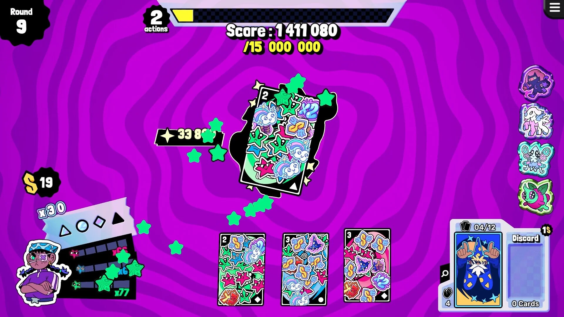 Screenshot of Stickerino