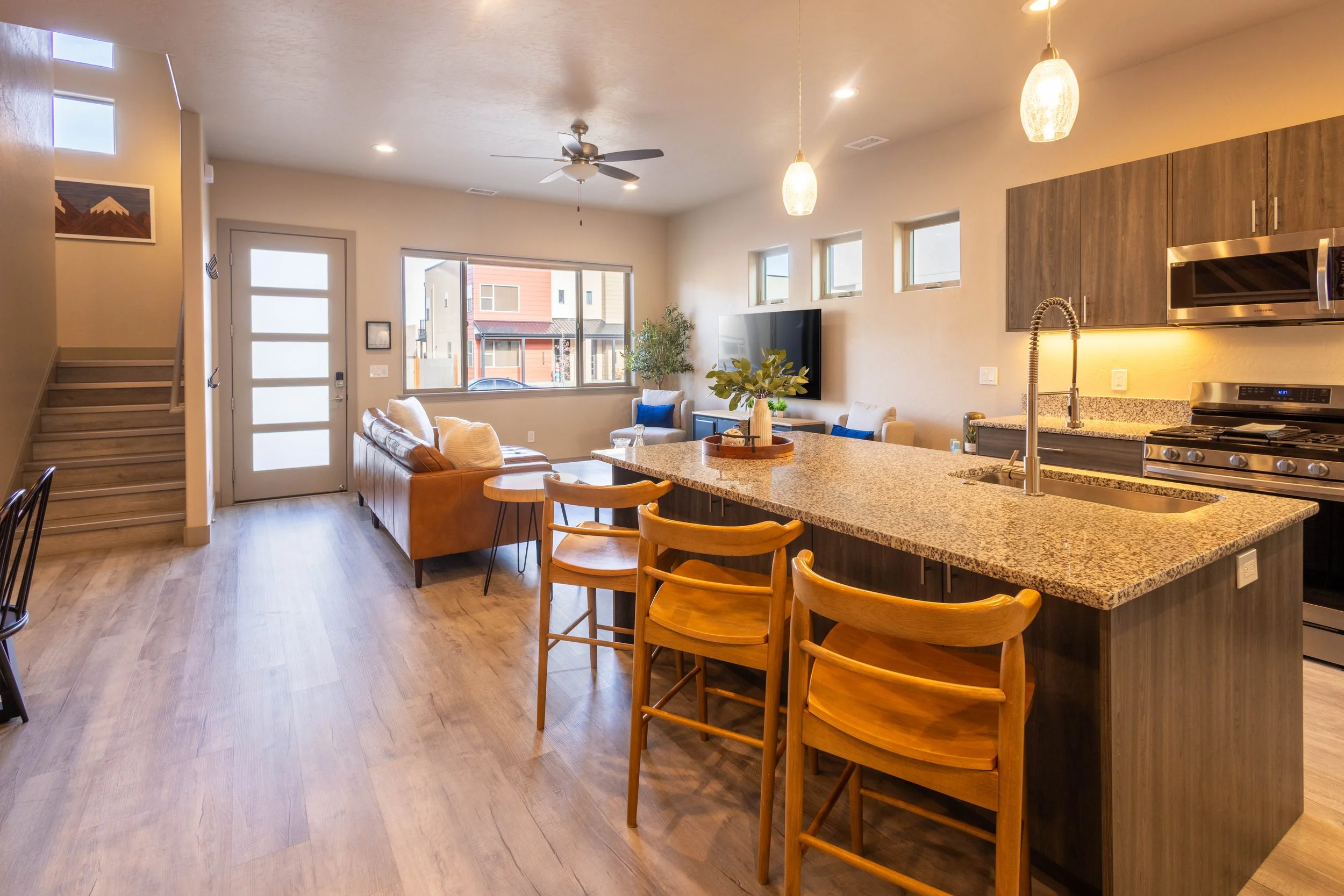  Professional real estate photography in Salida, Colorado, helping real estate agents, homeowners, Airbnb hosts, builders, contractors, and property managers showcase properties at their best. Sydney Conrad Photography creates bright, accurate, profe