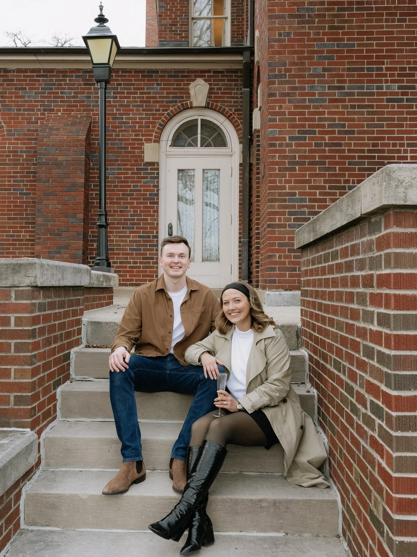 A walk to happy hour but make it a surprise proposal ✨💌