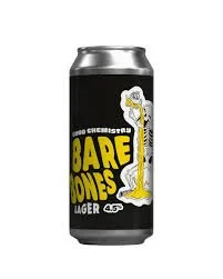 BARE BONES - gf lager - 4.5%