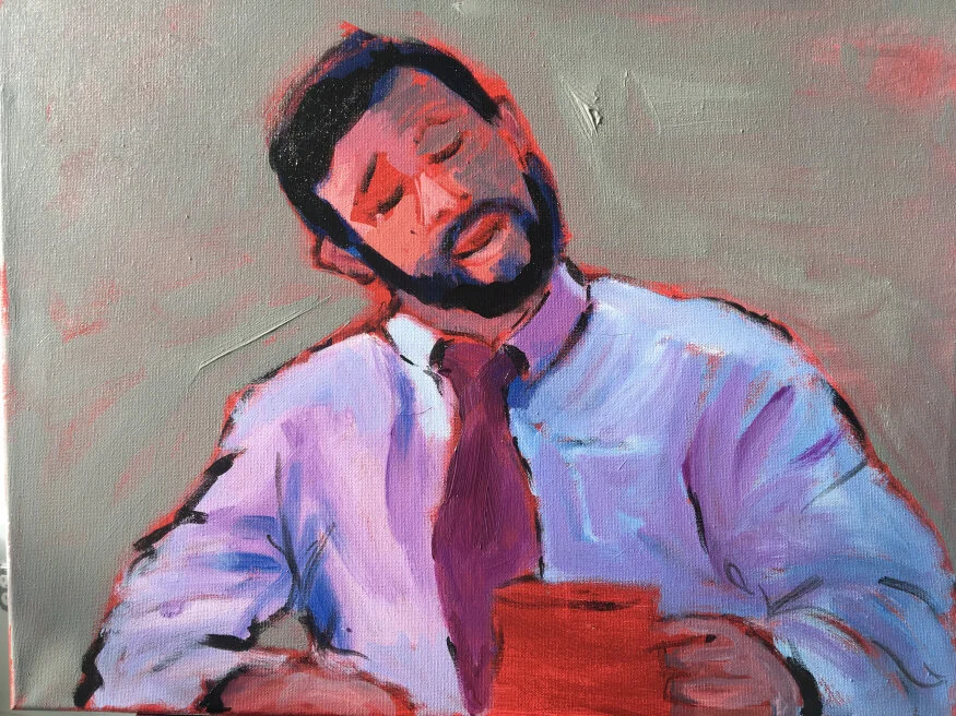 Jason, acrylic 16 x 20 ($150)