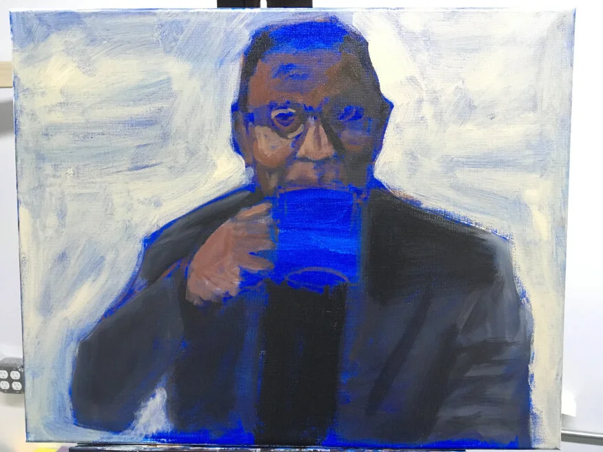 Bill, acrylic 16 x 20 NFS