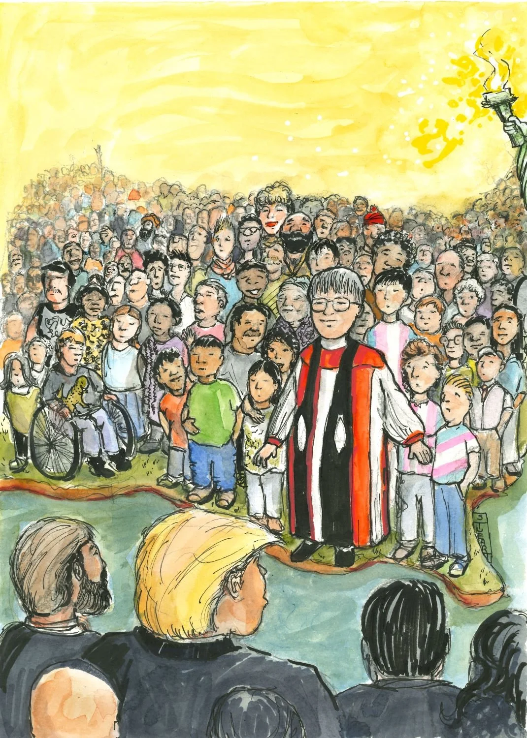 "The Gulf of Empathy," 11 x 14 Giclee Fine Art, Archival Matte Paper