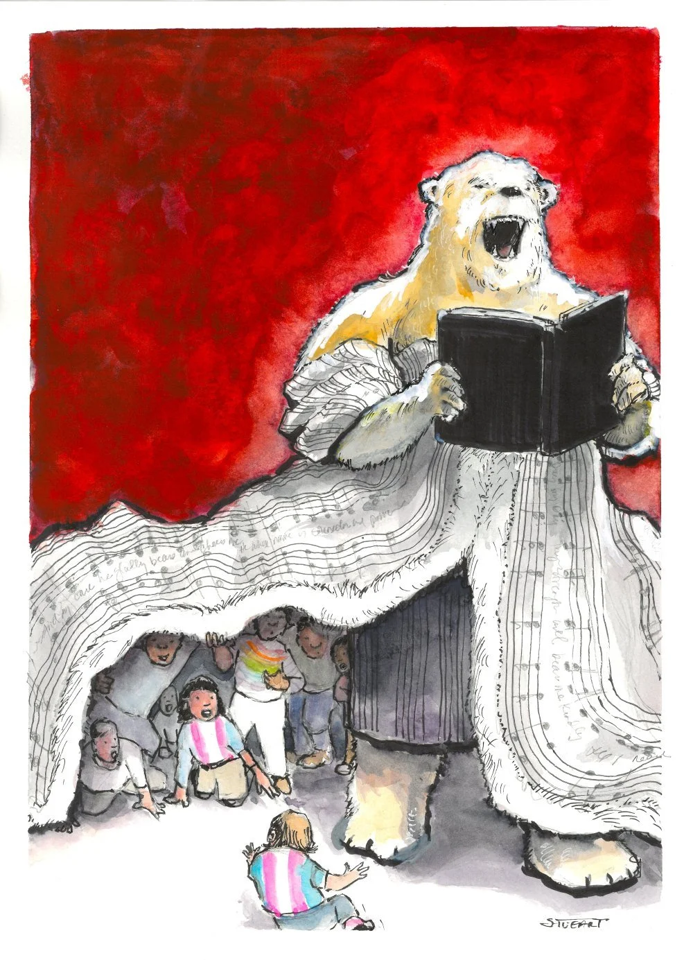 Meditations on the Bears in the Baptist Hymnal