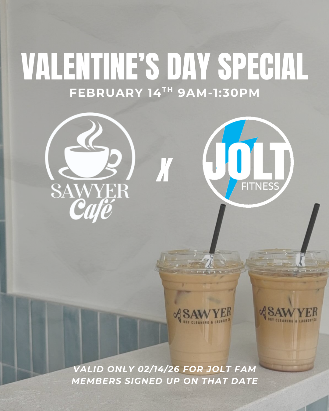 Sweat Now, Sip Later: The Ultimate Valentine’s Date with Jolt Fitness x Sawyer Cafe