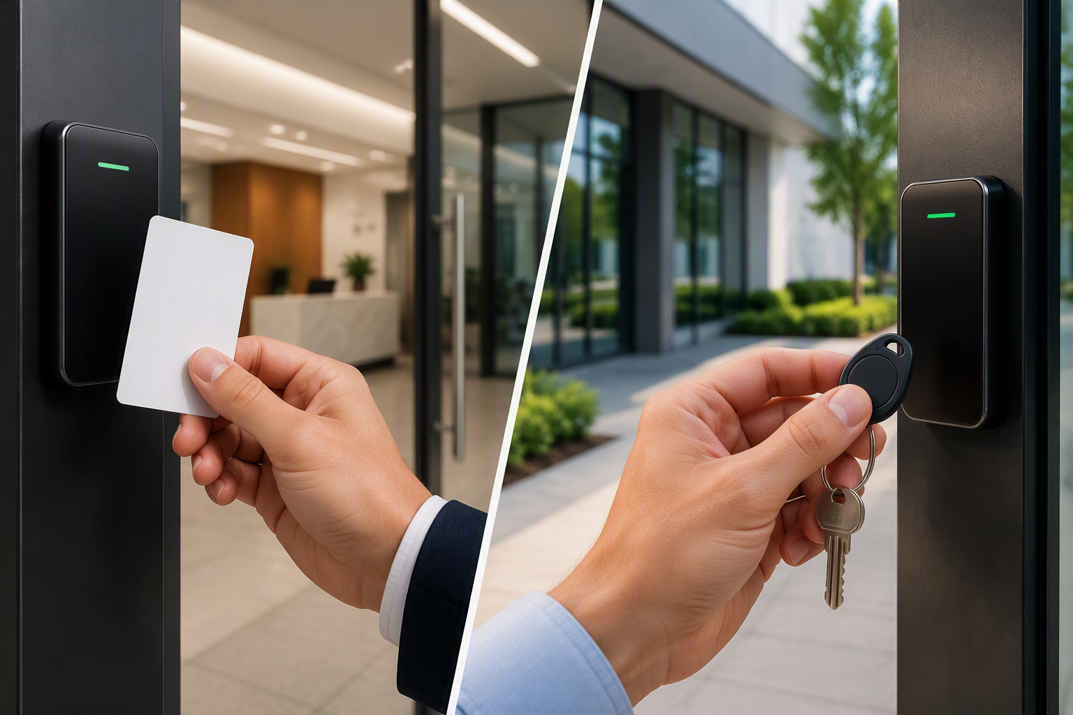 Key Fobs vs. Keycards: Choosing the Right Access Control Credential