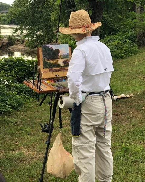 Fredericksburg Plein Air Competition along the Rappahannock River