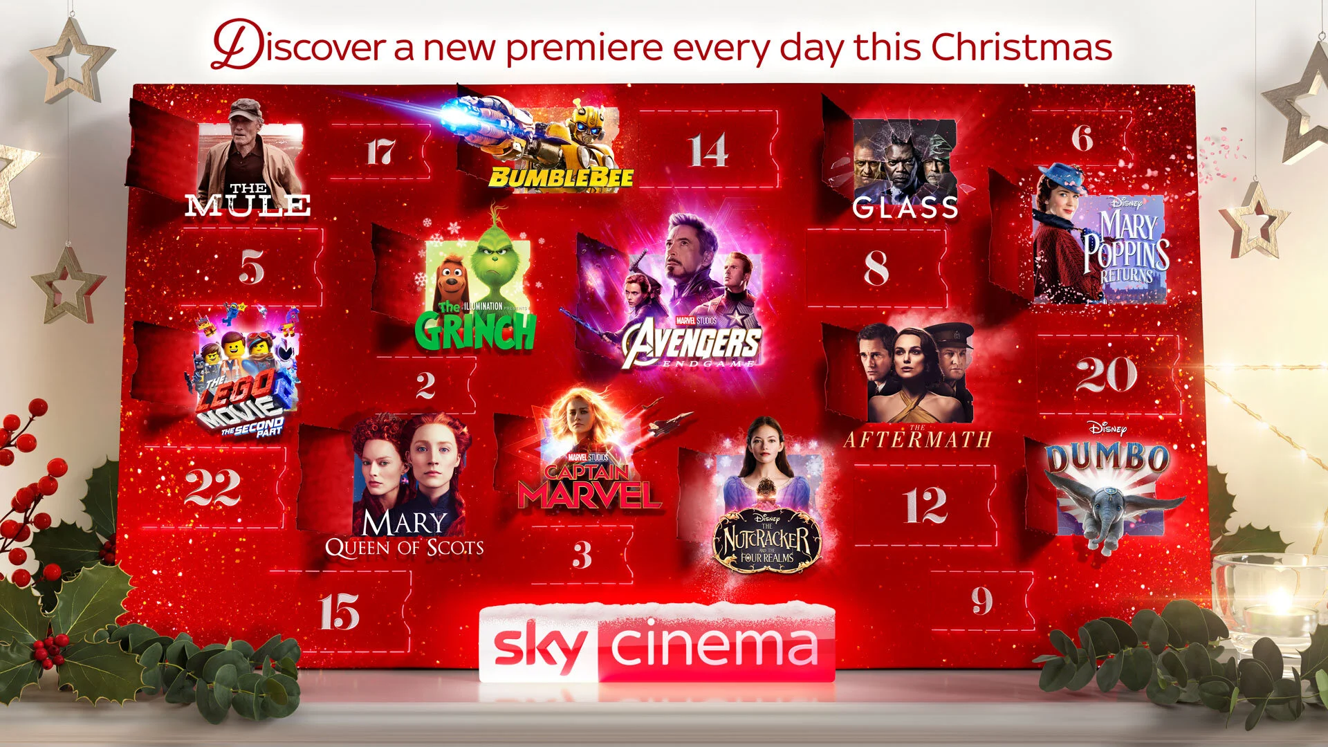 Sky Cinema Christmas campaign 2019
