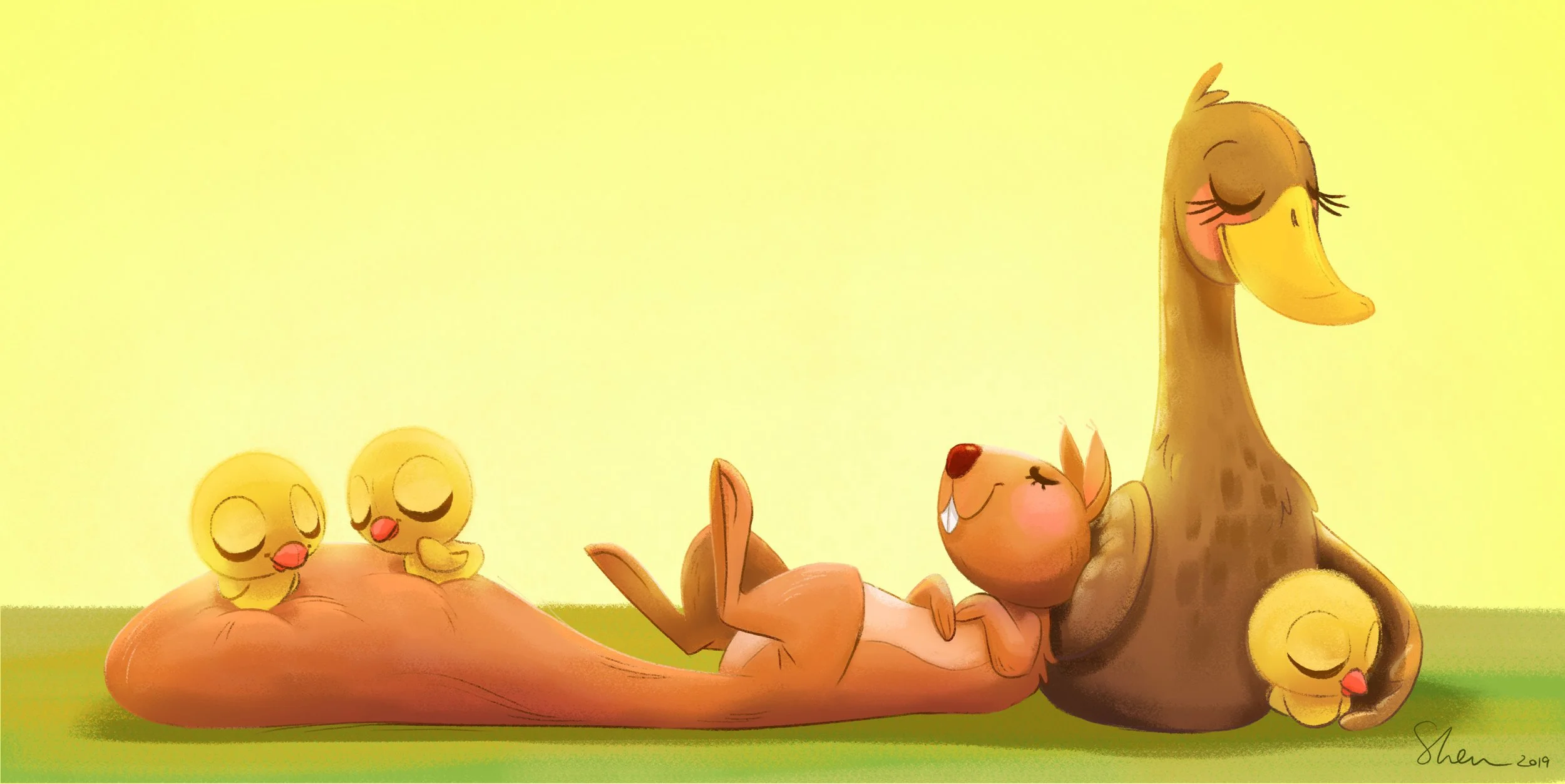 Duck Squirrel Naptime.jpg