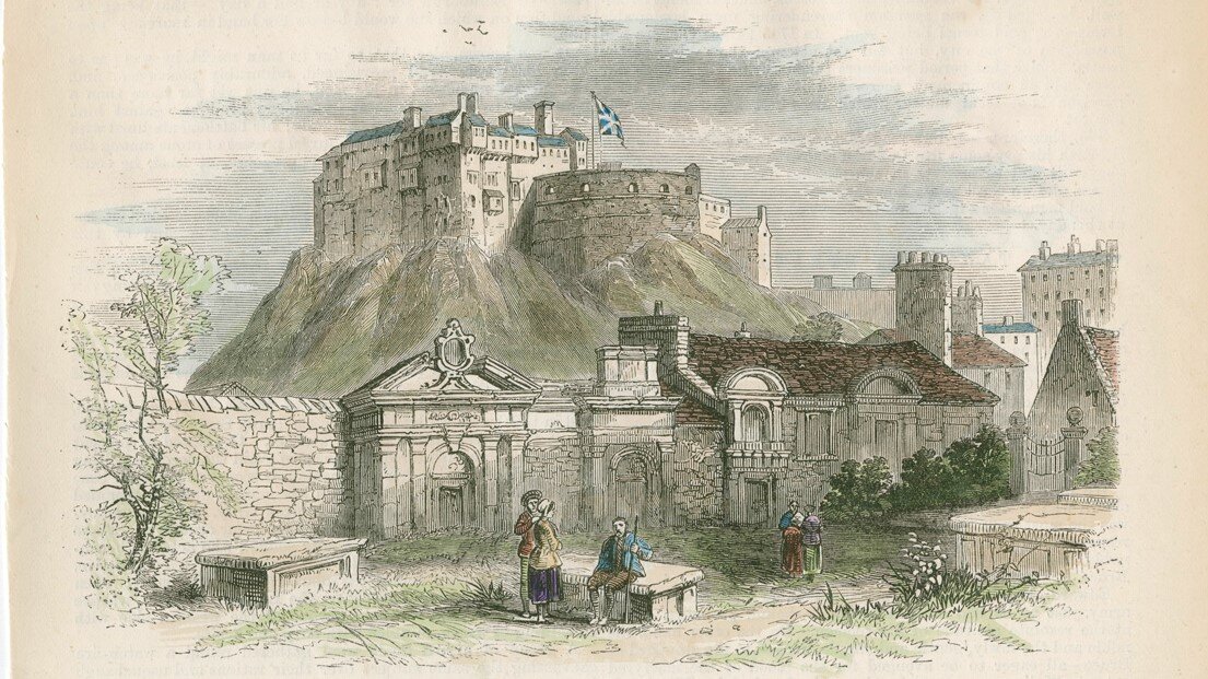 Edinburgh castl from greyfriars graveyard from old and new.jpg