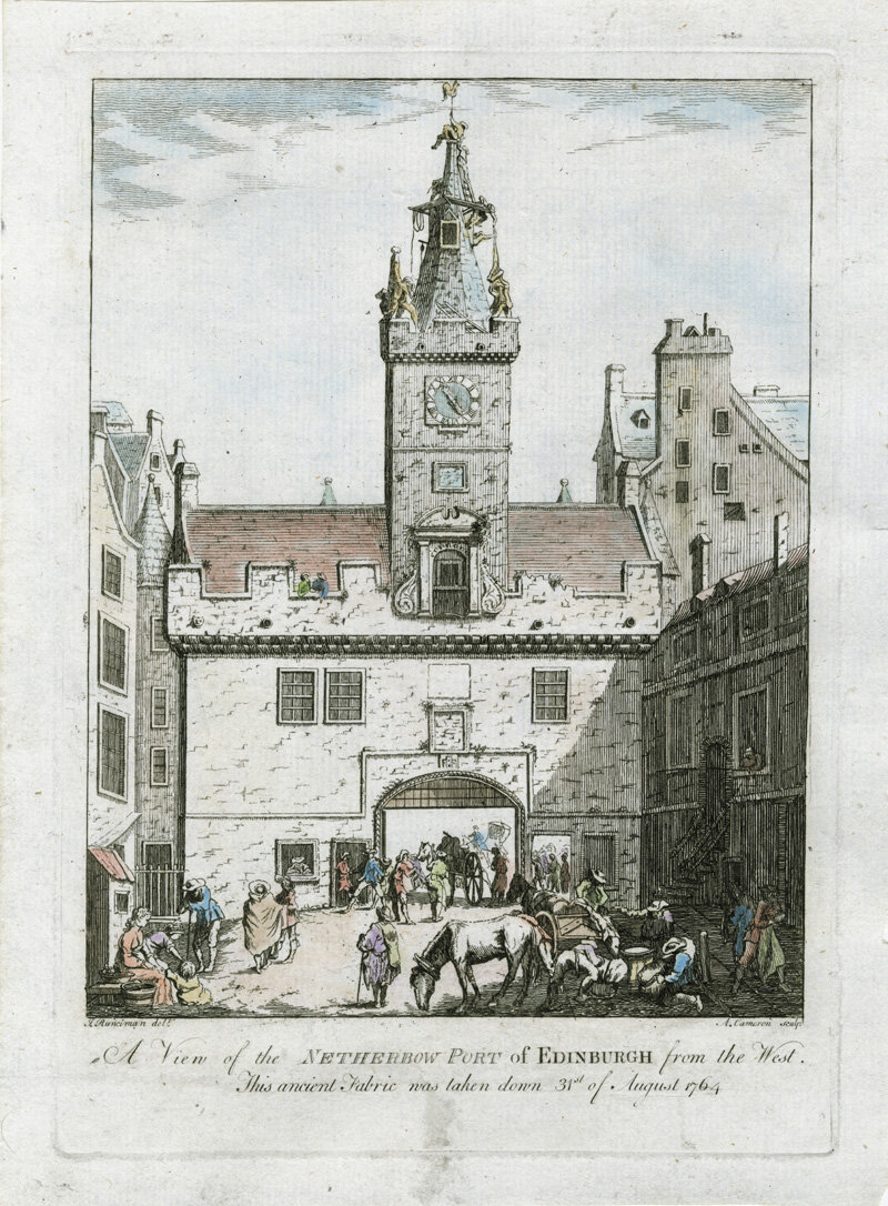 A view from the Netherbow port 1764.jpg