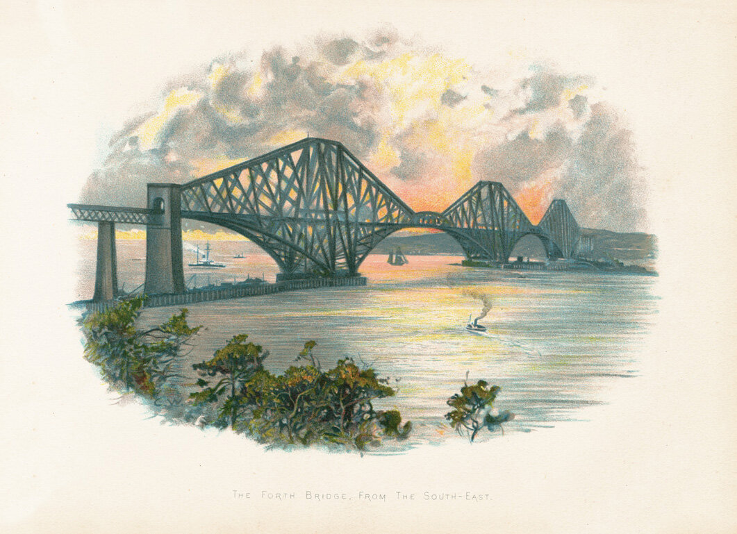 THE FORTH BRIDGE FROM THE SOUTH EAST CASSELL.jpg