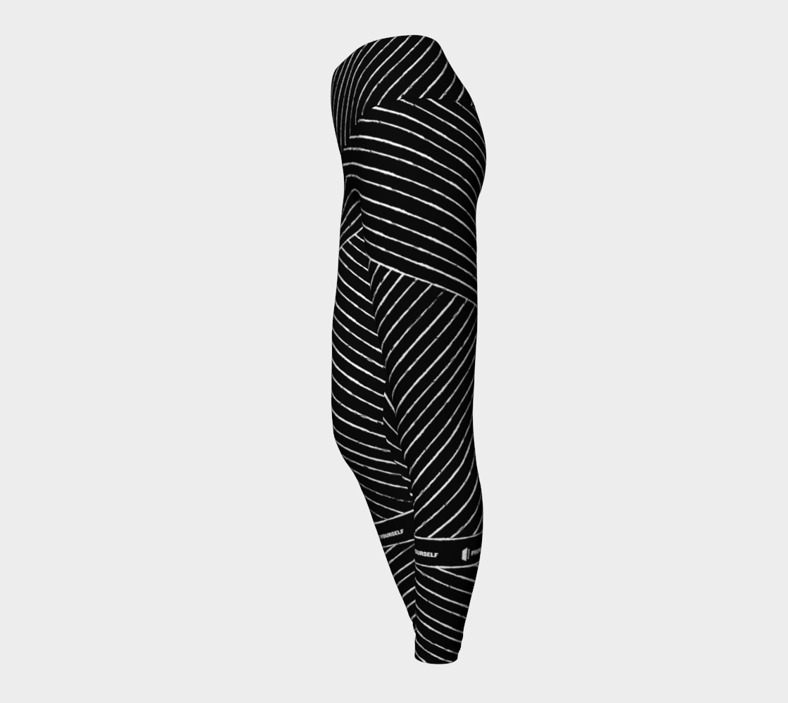 Jagged Stripe_yogalegging_Black_leftside.png