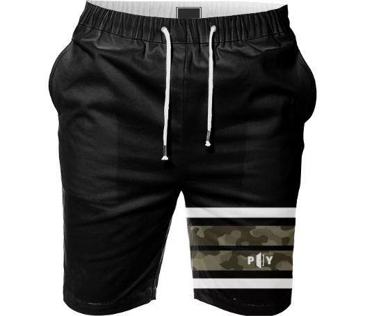 PYI_Activewear_Mens_PAOM_SummerShorts_Stripe_Black_CamoStripe.png