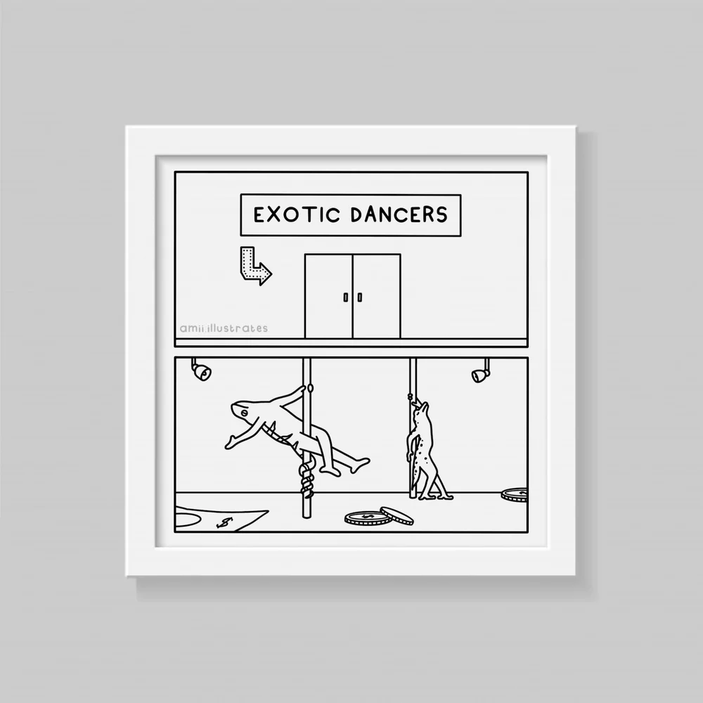 アート〜you are smiie is...〜 exotic-dancer-print-frame.JPG?
