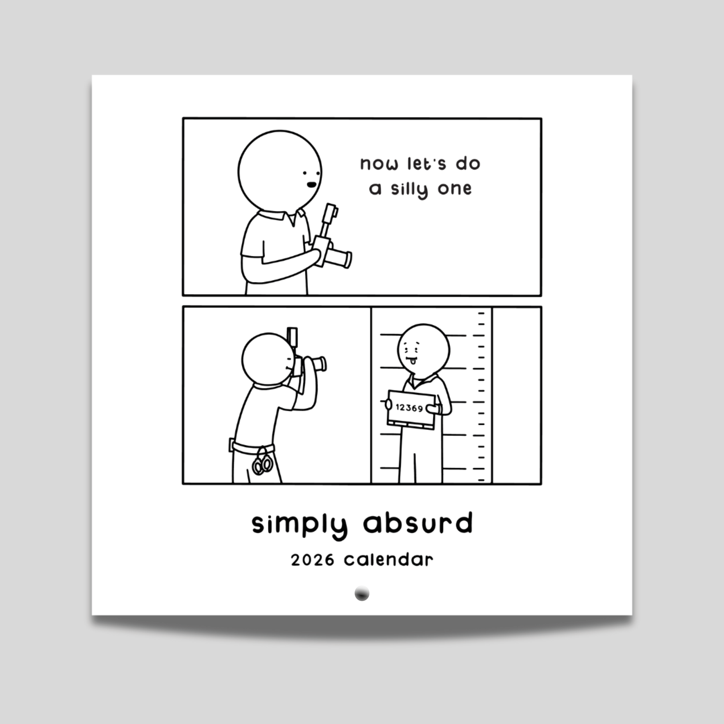 2026 Wall Calendar - Simply Absurd