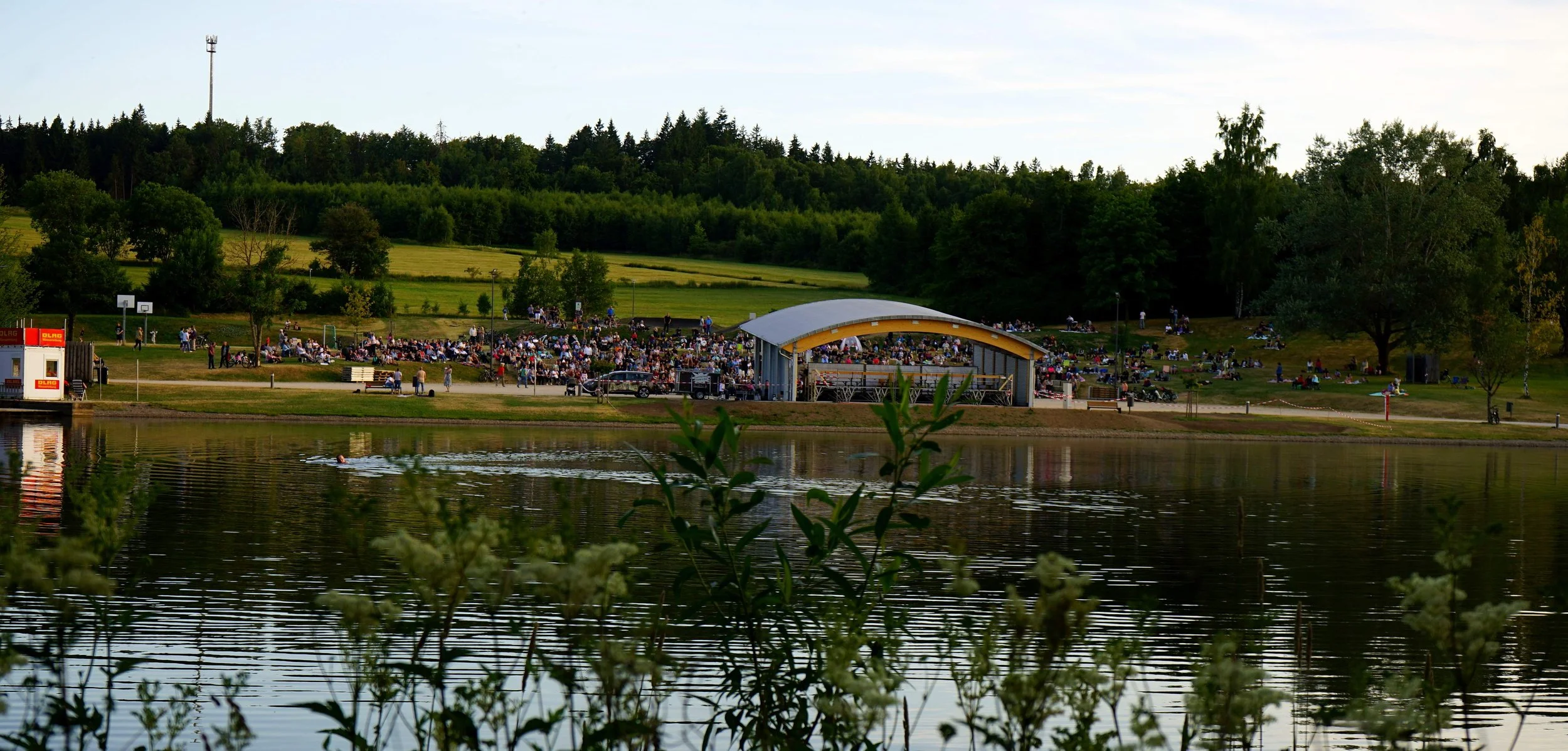 Foto: Helmut Welte; Konzert auf der Seebühne- 04.07.2025