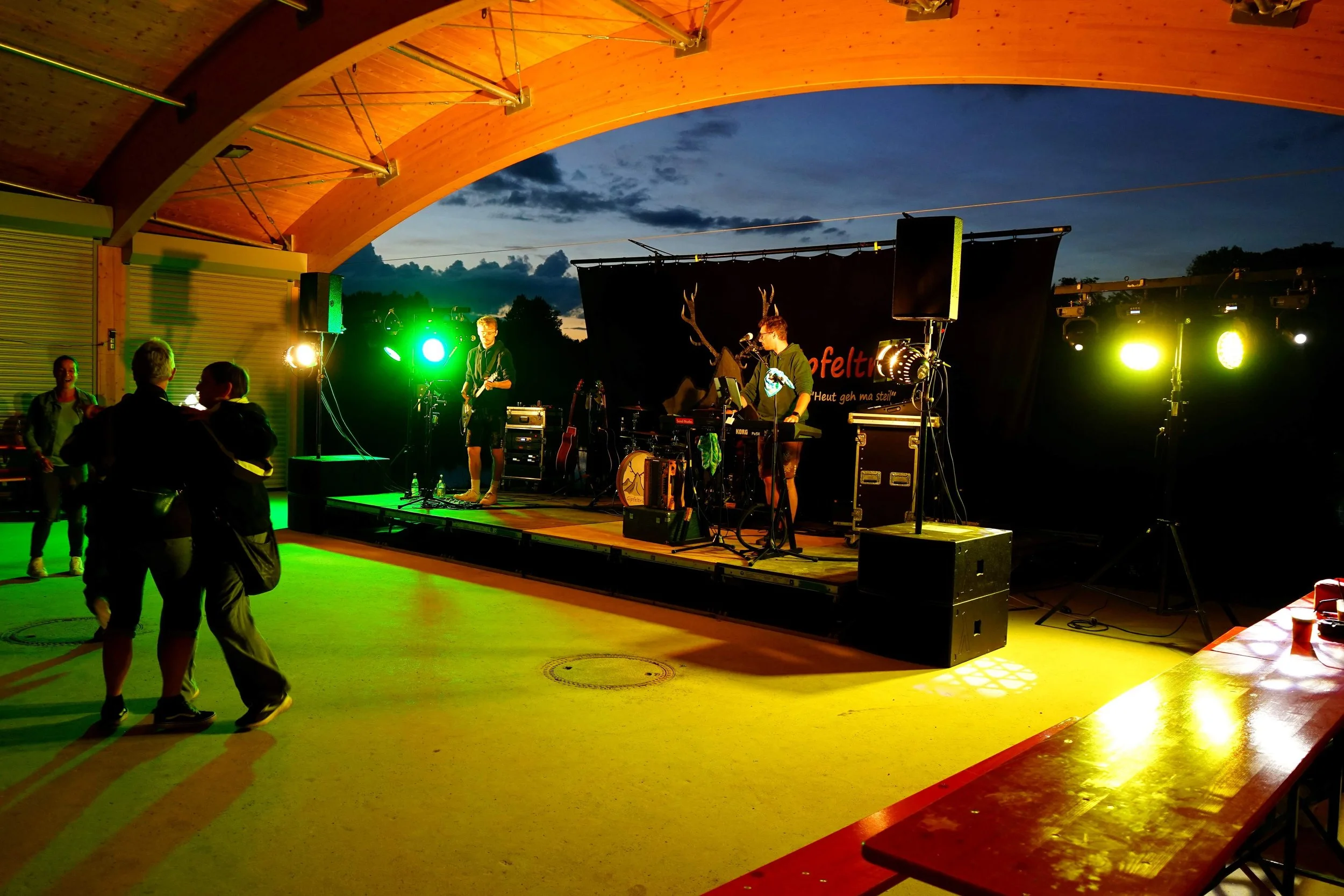 Foto: Helmut  Welte; Seebühne Lichtenberg - DLRG Seeparty 2025