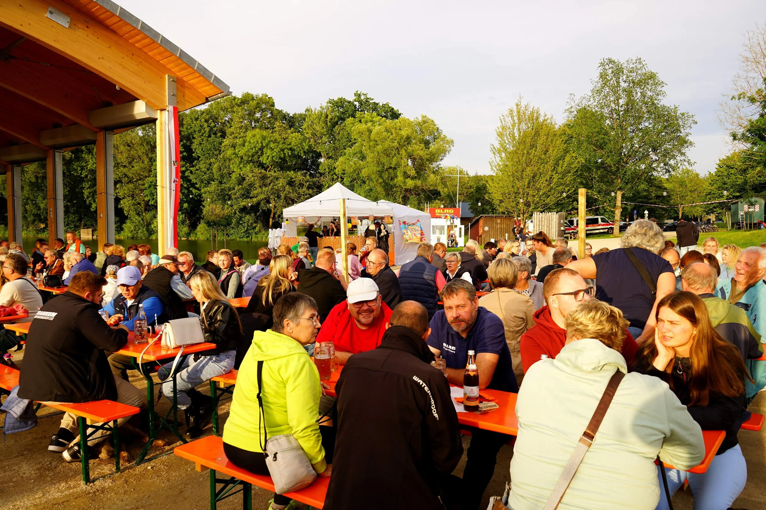 Foto: Helmut  Welte; Seebühne Lichtenberg - DLRG Seeparty 2025