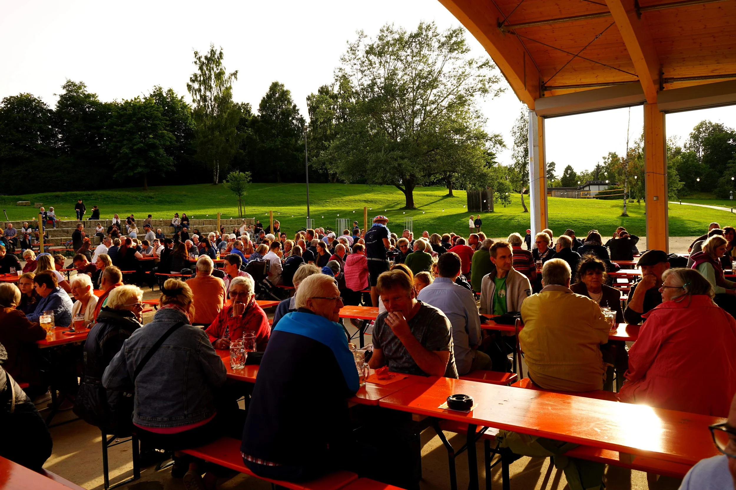 Foto: Helmut  Welte; Seebühne Lichtenberg - DLRG Seeparty 2025