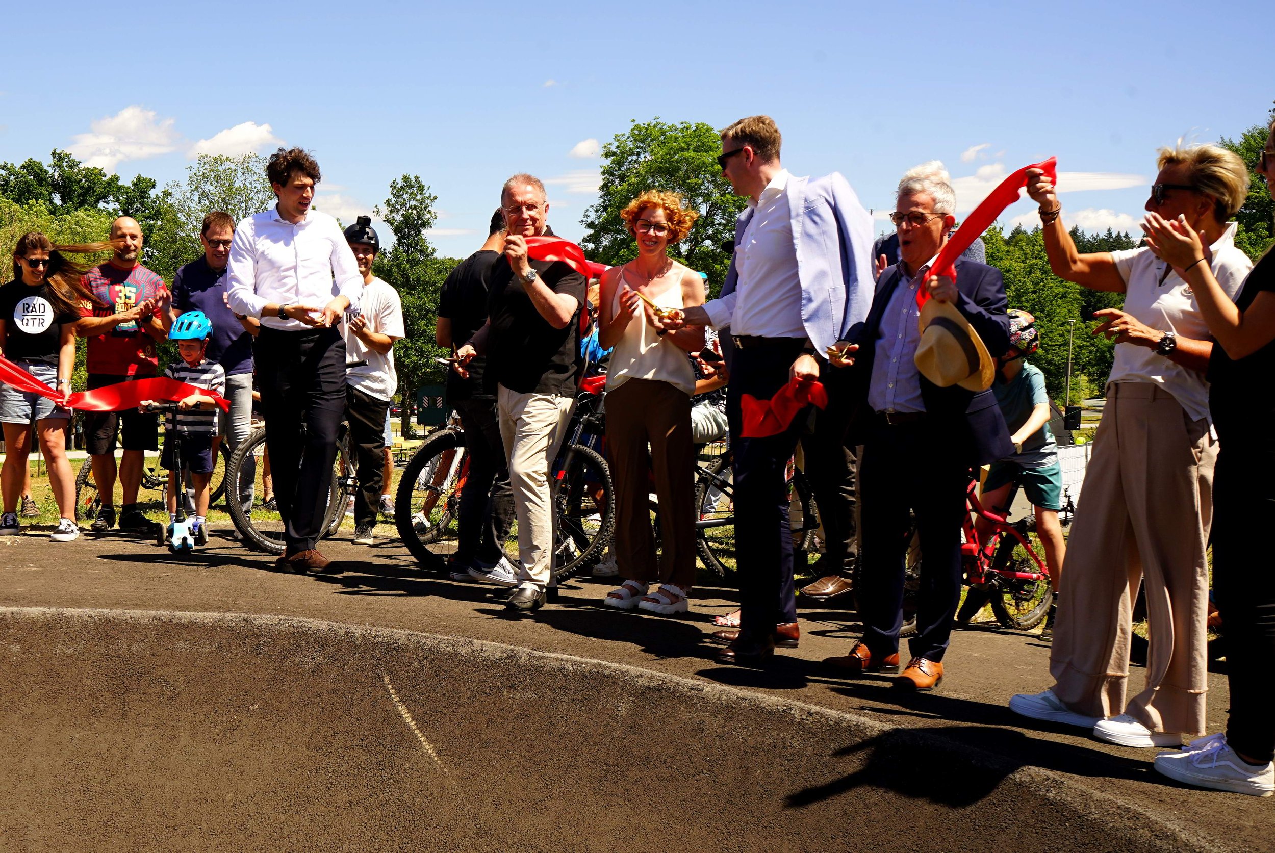 Foto : Helmut Welte; 28.06.2025 Frankenwaldsee- Eröffnung Fahrradstrecke- 